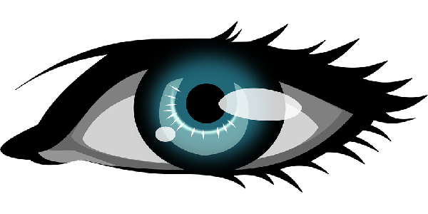 Image of an eye symbolizing watching